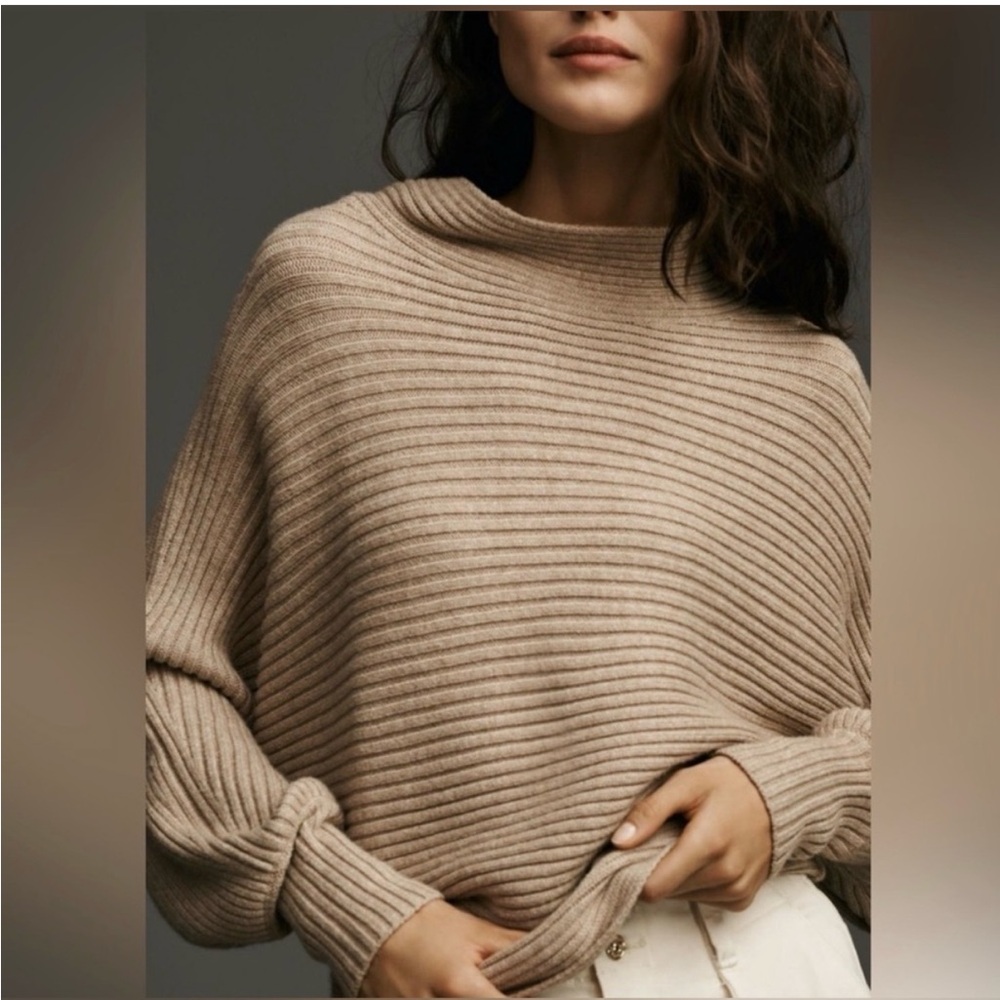 Anthropologie Kendall mock neck sweater size S